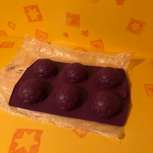 Silikon Muffin Fußball
