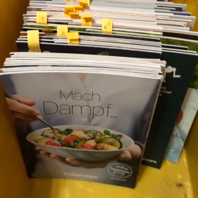 Rezept Heft Tupperware 