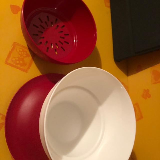 Allegra Antipasti Servierer Sieb rund