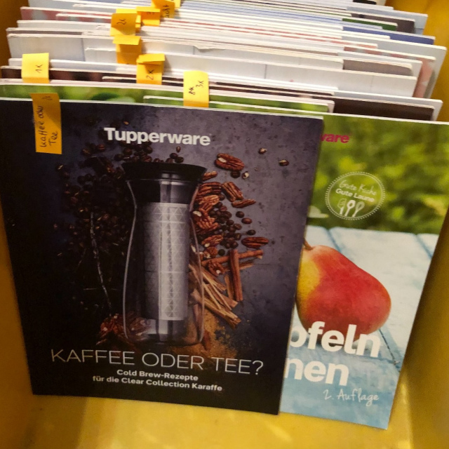 Rezept Heft Tupperware 