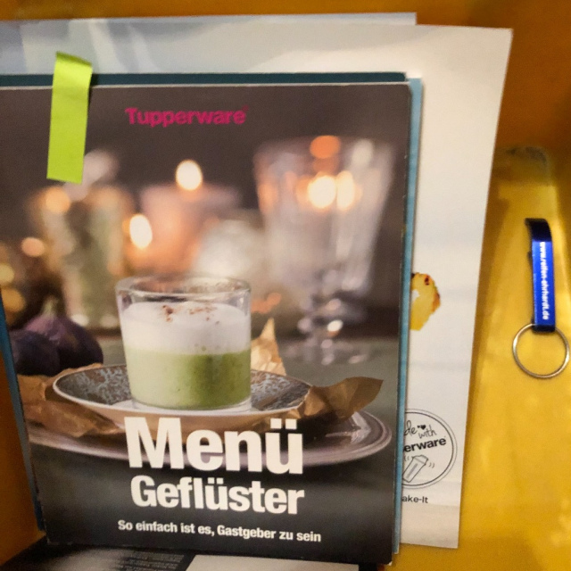 Rezept Heft Tupperware 