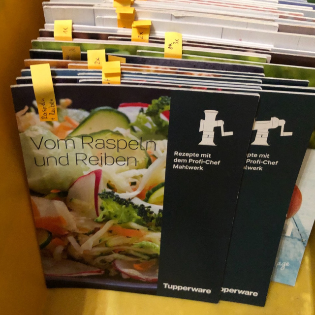 Rezept Heft Tupperware 