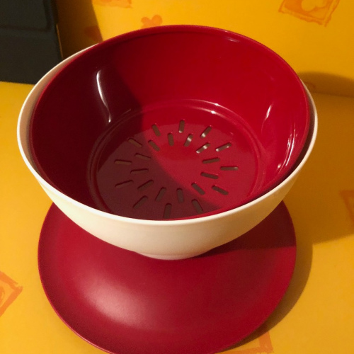 Allegra Antipasti Servierer Sieb rund