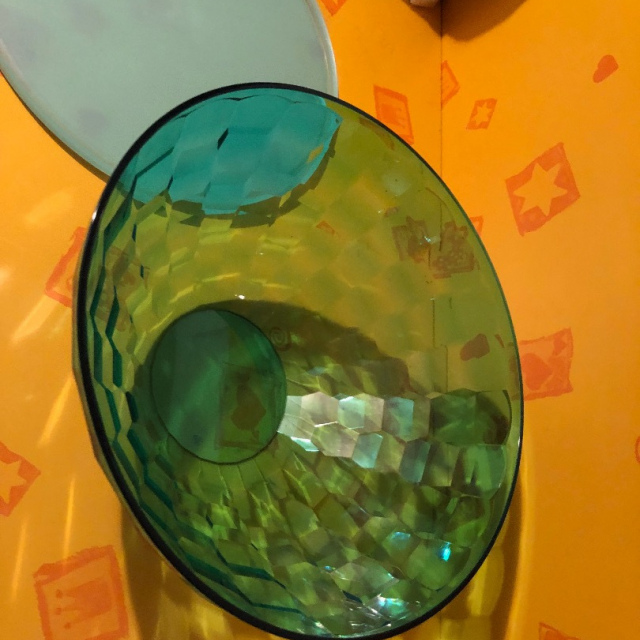Diamant Schale 500 ml Grün