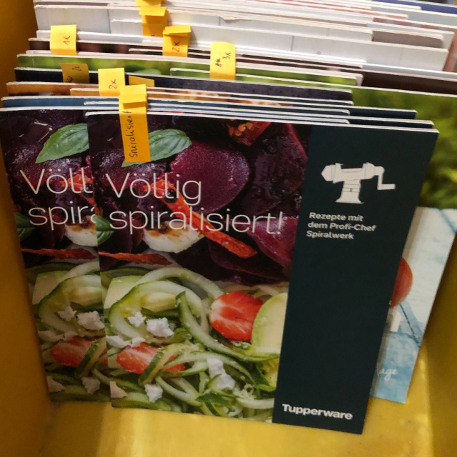 Rezept Heft Tupperware 