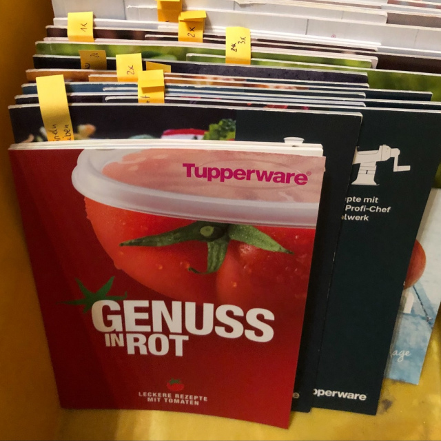 Rezept Heft Tupperware 