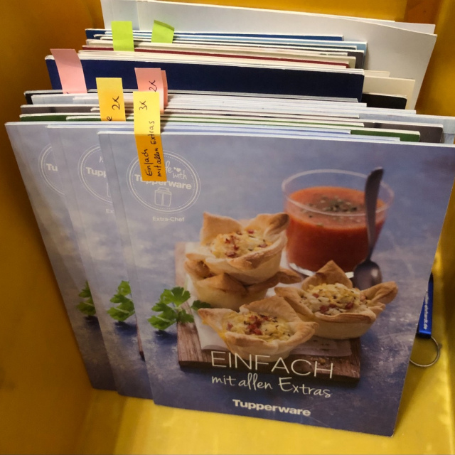 Rezept Heft Tupperware 