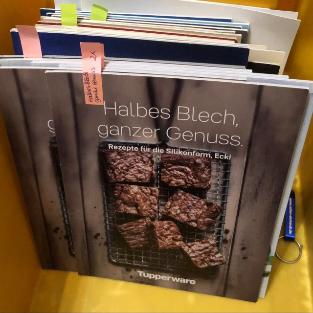 Rezept Heft Tupperware 