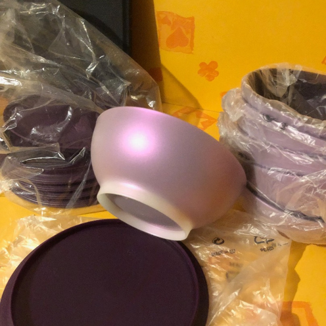 Allegra Dessert Schalen (2) versch. Farben