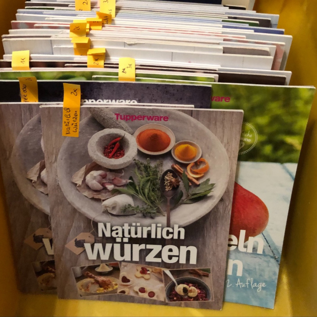Rezept Heft Tupperware 