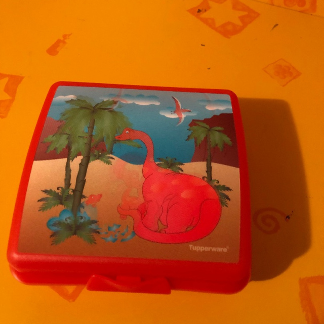 Sandwichbox Wackel Dino