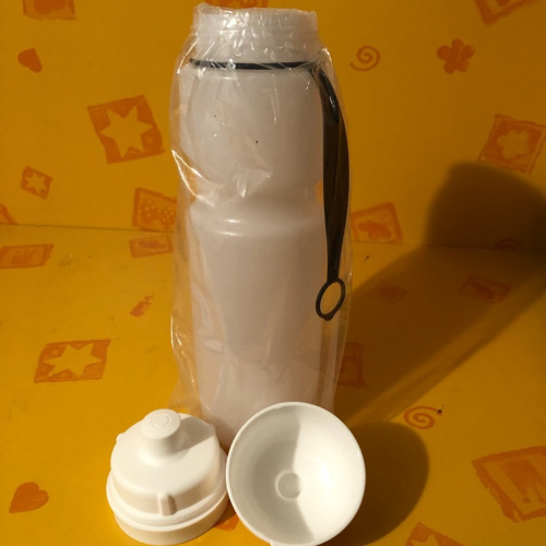 Trinkflasche weiss 750 ml