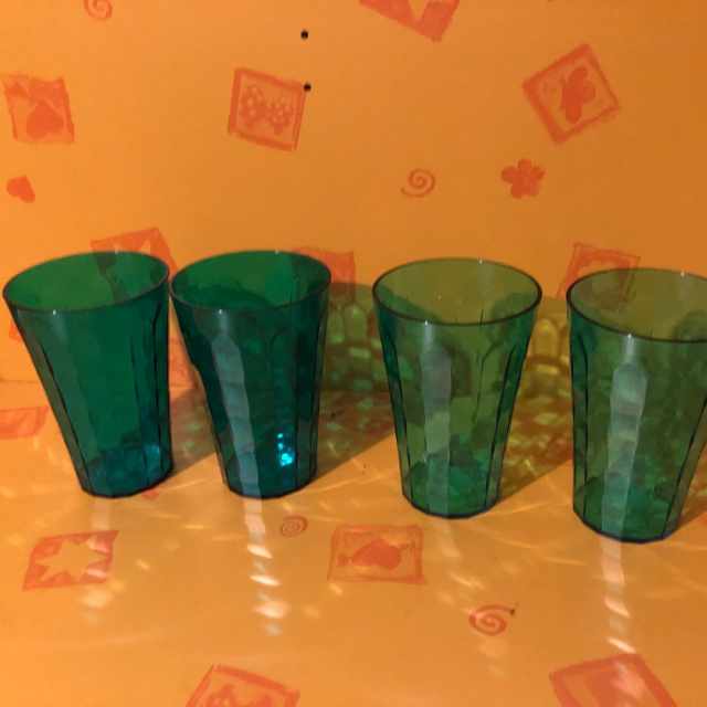 Diamant 4 Becher mit Kanne