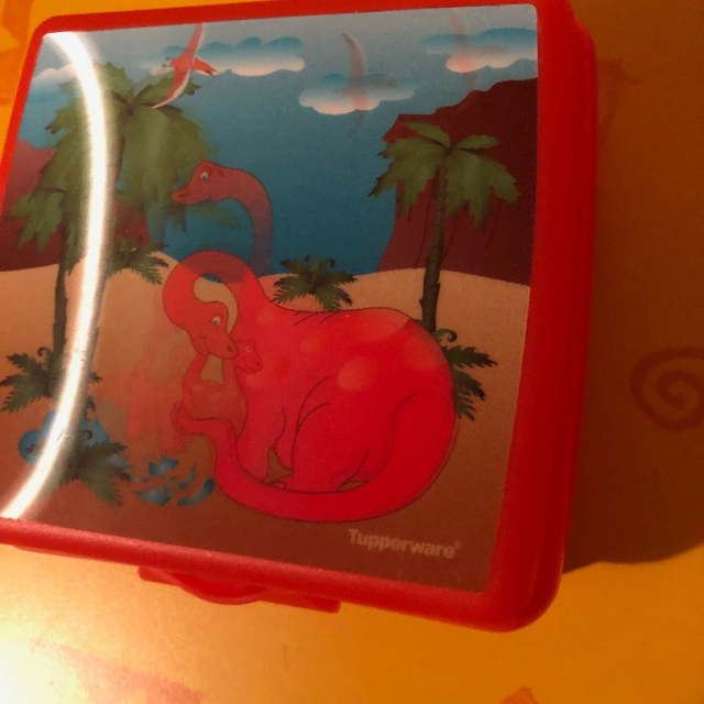 Sandwichbox Wackel Dino