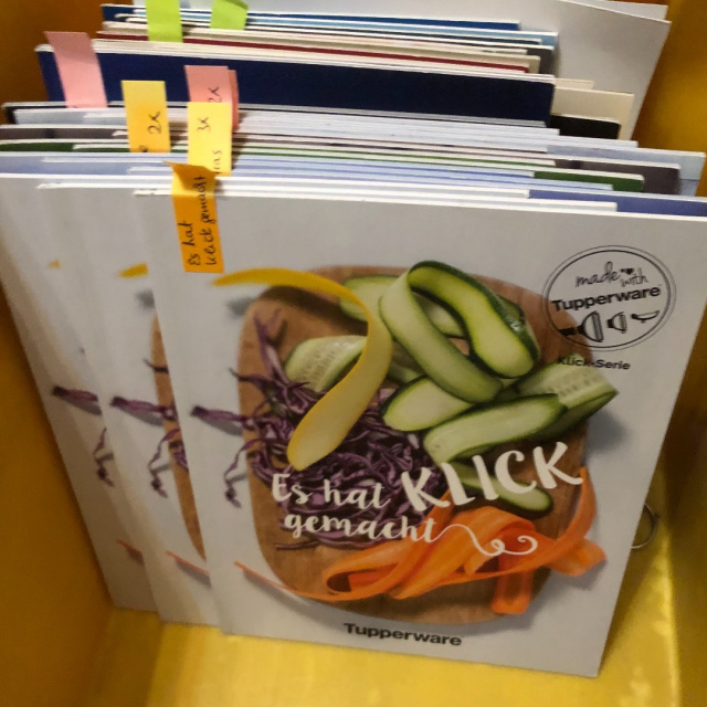 Rezept Heft Tupperware 